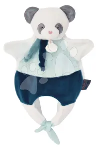 Plüss panda kesztyűbáb Doudou Amusette 3in1 Doudou et Compagnie kék 30 cm 0 hó-tól