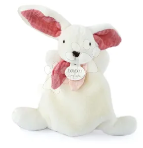 Plüss nyuszi Bunny Happy Boho Doudou et Compagnie fehér 17 cm ajándékcsomagolásban 0 hó-tól
