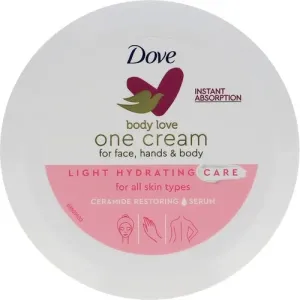 Dove Hidratáló arc- és testápoló krém Body Love (Light Hydratation Care) 250 ml