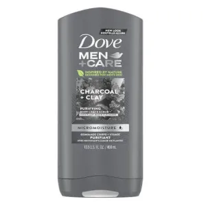 Dove Tusfürdő férfiaknak Men+Care Charcoal & Clay (Body And Face Wash) 250 ml