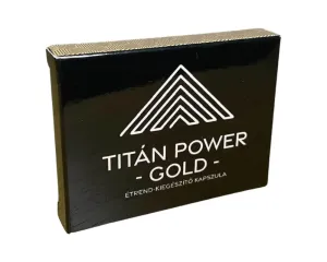 Titán Power Gold - étrend-kiegészítő férfiaknak (3db)