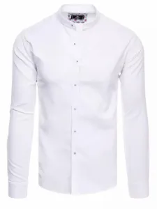 Elegáns fehér ing álló gallérral #329551