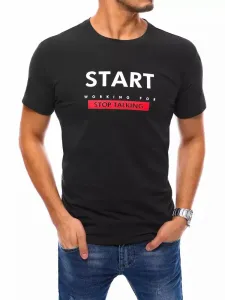 Fekete póló Start felirattal