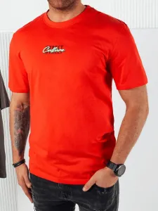 Narancssárga póló trendi felirattal