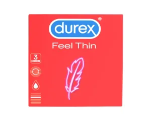 Durex Feel Thin - élethű érzés óvszer (3db) #317854