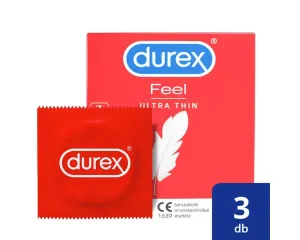 Durex Feel Ultra Thin - ultra élethű óvszer (3db) #318706