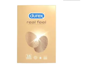 Durex Real Feel - latexmentes óvszer (16db) #1350642