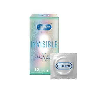 Durex Óvszer Invisible Close Fit 10 db