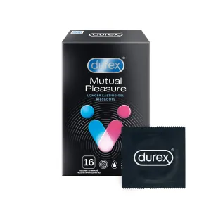 Durex Mutual Pleasure – bordázott óvszerek (10 db)