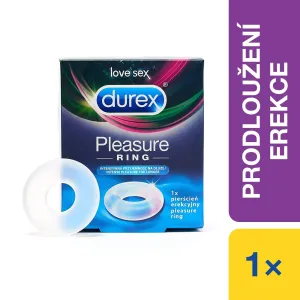 Durex Pleasure Ring - péniszgyűrű (áttetsző) #108486