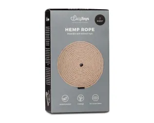 Easytoys Hemp Rope - bondage kötél (5m) - natúr