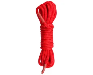 Easytoys Rope - bondage kötél (5m) - piros #321088