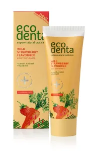 Ecodenta Eper ízű fogkrém gyermekeknek (Wild Strawberry Scented Toothpaste For Children) 75 ml