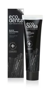 Ecodenta Fekete fehérítő fogkrém faszénnel és Teavigo kivonattal (Black Whitening Toothpaste) 100 ml