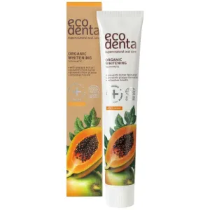 Ecodenta (Whitening Toothpaste With Papaya Extract) 75 ml organikus fehérítő fogkrém