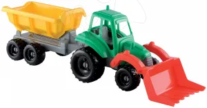 Écoiffier nagy traktor gyerekeknek pótkocsival 327