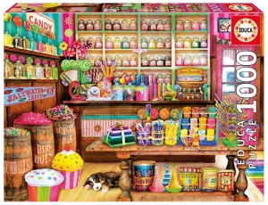 Educa puzzle Genuine Candy Shop 1000 részes 17104