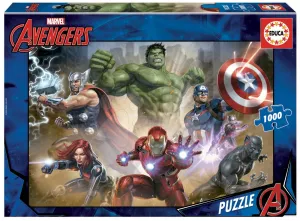 Educa puzzle The Avengers 1000 darabos és fix ragasztó 17694