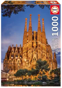 Puzzle Genuine Sagrada Familia Educa 1000 darabos 11 évtől