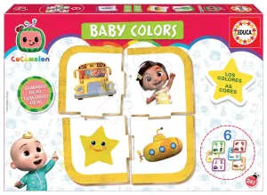 Oktatójáték legkisebbeknek Baby Colours Cocomeloon Educa Ismerkedünk a színekkel 24 hó-tól