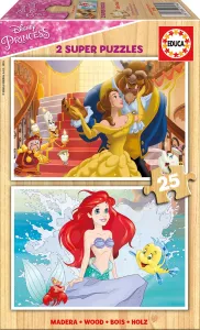 Educa gyerek fa puzzle Disney Hercegnők 17164