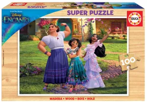 Fa puzzle Encanto Disney Educa 100 darabos 6 évtől