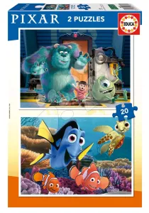 Puzzle Disney Pixar Educa 2*20 darabos 3 évtől