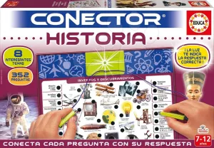 Társasjáték Conector História Educa spanyol nyelvű 352 kérdés 7-12 éves korosztálynak