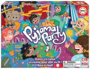 Társasjáték gyerekeknek Pyjama Party Educa angolul Irány az ágy! 3 évtől