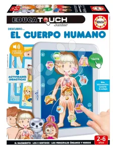 Táblagép elektronikus El Cuerpo Humano Educa Az emberi testről tanulok spanyolul 2 évtől
