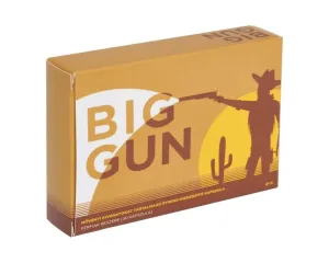 Big Gun - étrend-kiegészítő kapszula férfiaknak (30db)