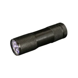 UV zseblámpa 9 LED-del (elemlámpa UV-fénnyel gyantához)