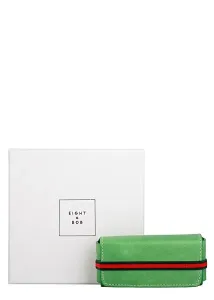 Eight & Bob Grass Green Leather - parfümtartó tok 30 ml