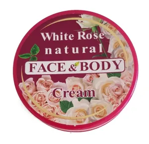ELLEMARE Arcbőr- és testápoló krém 2 az 1-ben White Rose Natural 300 g