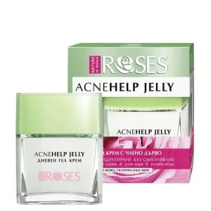 ELLEMARE Nappali arcápoló gélkrém problémás bőrre Roses AcneHelp Jelly (Face Gel Cream) 50 ml