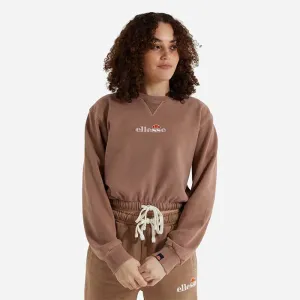 Ellesse Popsy Cropped Sweatshirt SGM14011 BROWN #573007
