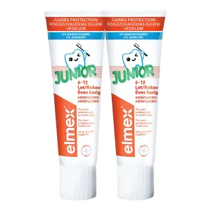 Elmex Gyermek fogkrém Junior Duopack 2 x 75 ml