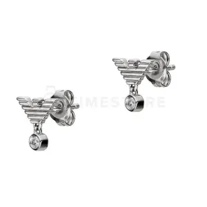 Emporio Armani Eredeti ezüst fülbevaló kristályokkal EG3581040