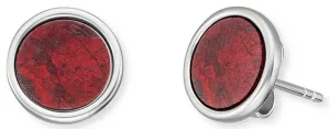 Engelsrufer Ezüst fülbevaló vörös jáspis kővel ERE-RJ-ST