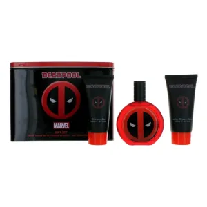 EP Line Deadpool - EDT 100 ml + borotválkozás utáni balzsam 100 ml + tusfürdő 100 ml