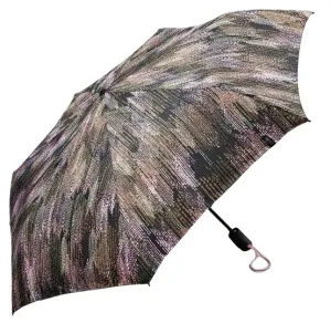 Esprit Női összecsukható esernyő Easymatic Light Blurred Edges 58647 Taupe Gray
