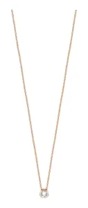 Esprit Rózsaszín aranyozott ezüst nyaklánc ESNL00791342