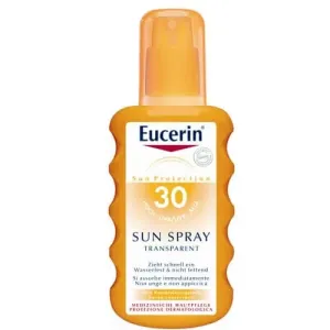 Eucerin Átlátszó napvédő spray SPF 30 (Sun Clear Spray) 200 ml