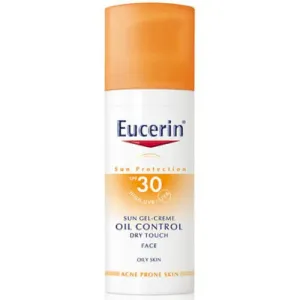Eucerin Oil Control SPF 30 védelmet nyújtó napozó krém-gél arcra 50 ml