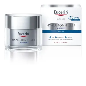 Eucerin Öregedésgátló éjszakai krém Hyaluron-Filler 3x EFFECT 50 ml