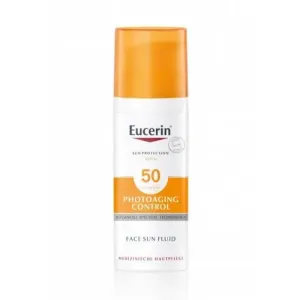 Eucerin Ránctalanító napvédő emulzió Photoaging Control SPF 50 (Face Sun Fluid) 50 ml