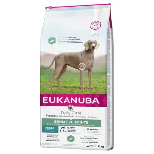 12kg Eukanuba Daily Care Adult Sensitive Joints száraz kutyatáp 10% árengedménnyel