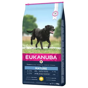 15kg Eukanuba Mature & Senior Large Breed csirke száraz kutyatáp