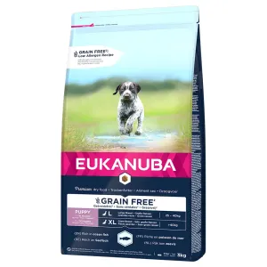 3kg Eukanuba Grain Free Puppy Large Breed lazaccal száraz kutyatáp