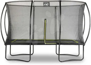 Trambulin védőhálóval Silhouette trampoline Exit Toys 244*366 cm fekete